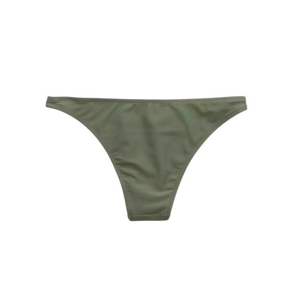 NWT! Aerie OG Cheeky Bikini Swim Bottom in Olive Green - Size XXL - Picture 5 of 7